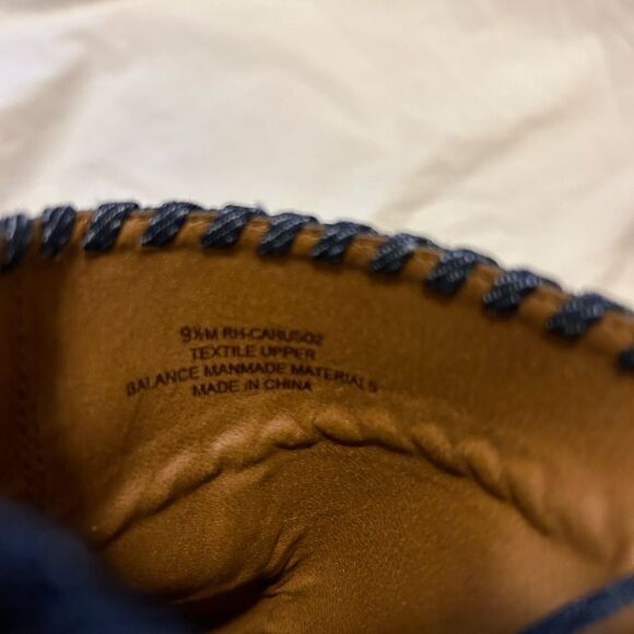 NWOT Ruff Hewn Denim Wedge Style Heel Clog Slip On Summer 9.5 never worn - Picture 11 of 11